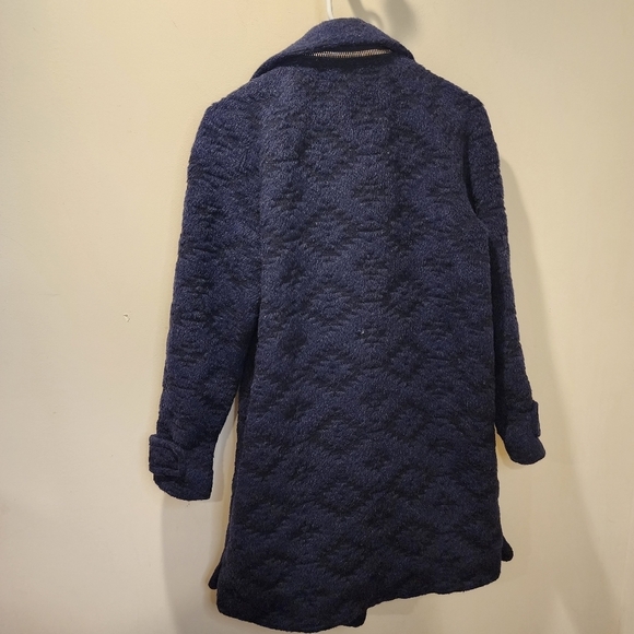 Beatrice .B  made in Italy wool blended Large heavy coat size 2 - Picture 10 of 15